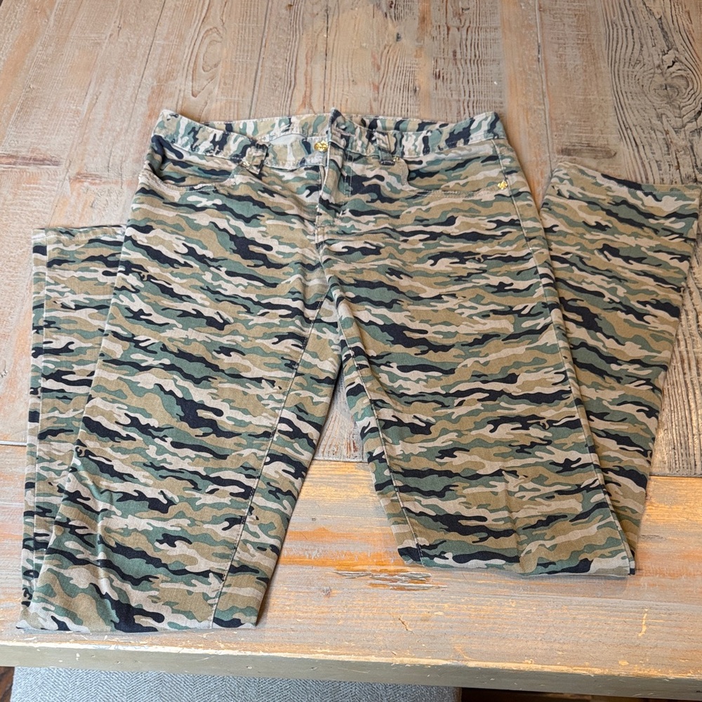 Tory Burch Camouflage Pants